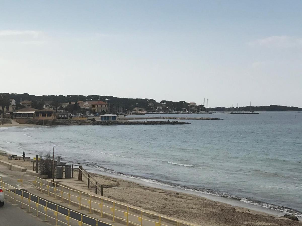 T2 Les Pieds Dans L Eau Vue Mer Apartment Six-Fours-les-Plages Exterior photo